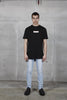 ROSE QUARTZ BOX LOGO TEE - BLACK/PINK