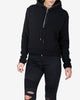 TEAM ZIP HOOD - BLACK