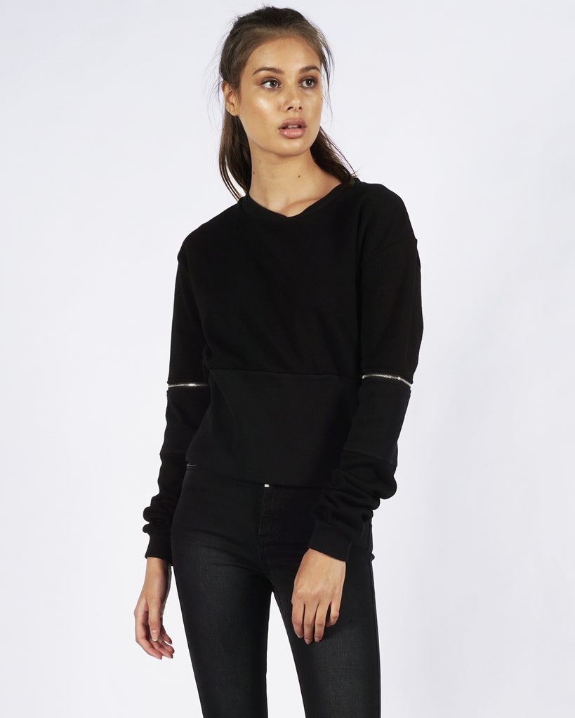 BAILEY SWEATER - BLACK
