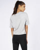 CHLOE POCKET TEE CROP - STONE