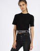 EDDIE BAND TEE - BLACK
