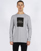 UNKNOWN LONG SLEEVE TEE - LIGHT GREY MARLE