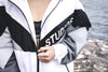 TRI COLOUR RUNNER JACKET - WHITE/BLACK