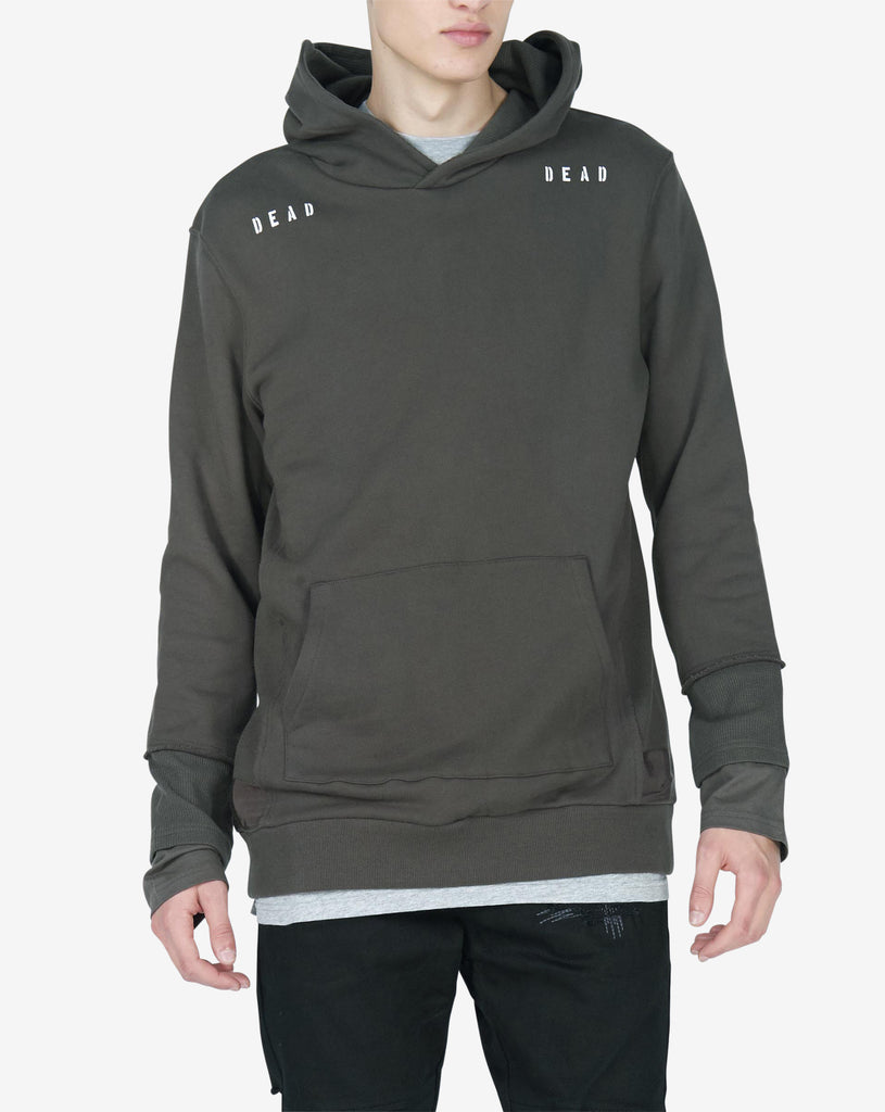 TRIPLE LAYER HOOD - OLIVE