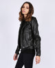 LEATHER BIKER JACKET