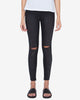 SKINNY AND HIGH JEAN - WASHED BLACK
