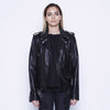 LEATHER BIKER JACKET