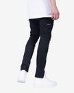 001 Destroy jean Black