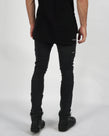 002 DESTROY JEAN- STONE BLACK