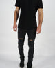 002 DESTROY JEAN- STONE BLACK