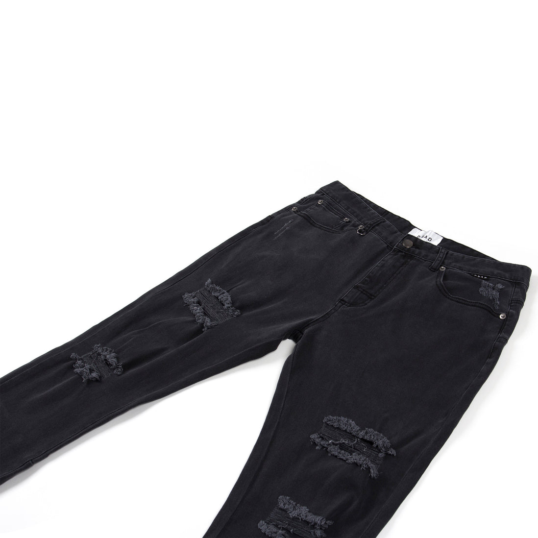 002 DESTROY JEAN- STONE BLACK
