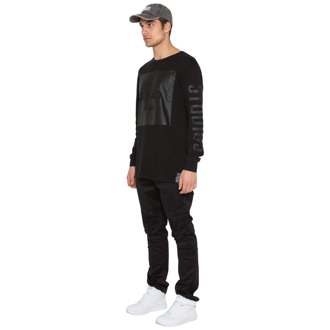 EST 2026 TAIL L/S TEE- BLACK