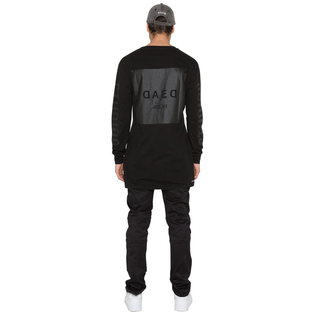 EST 2026 TAIL L/S TEE- BLACK