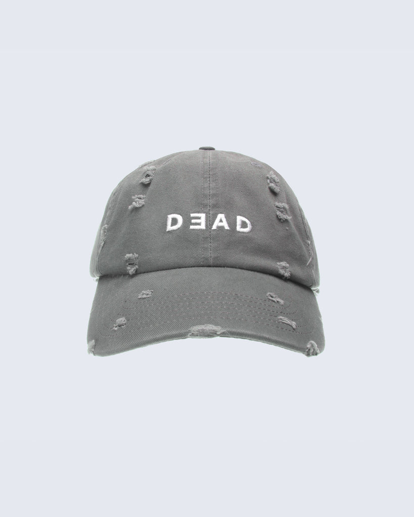 DISTRESSED STRAP BACK- OLIVE