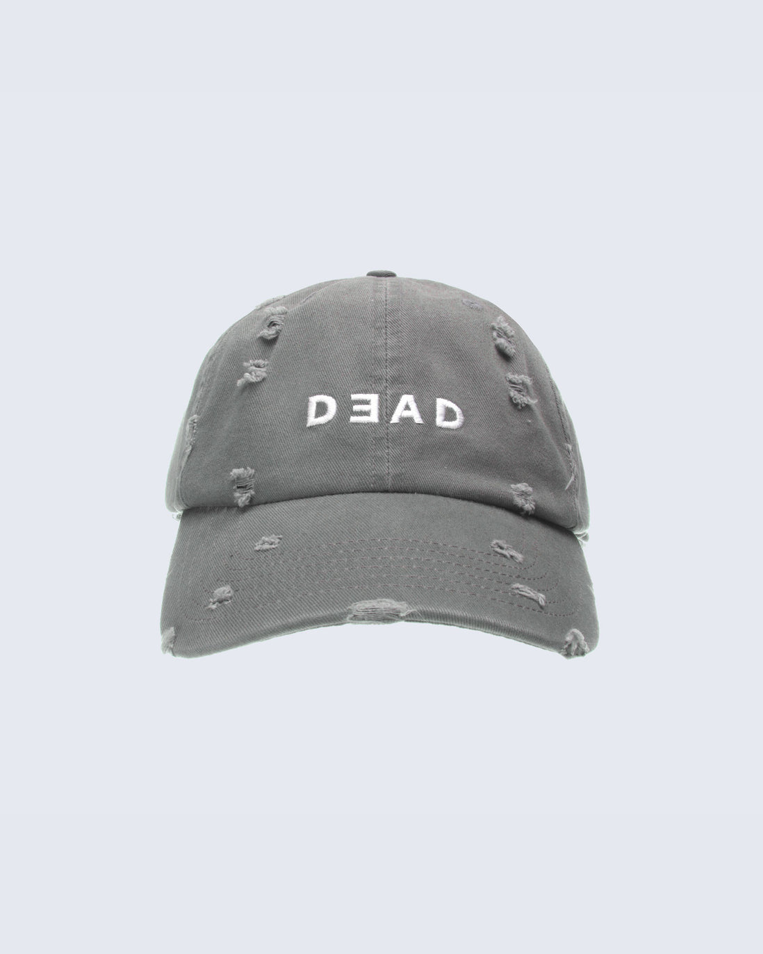 DISTRESSED STRAP BACK- OLIVE
