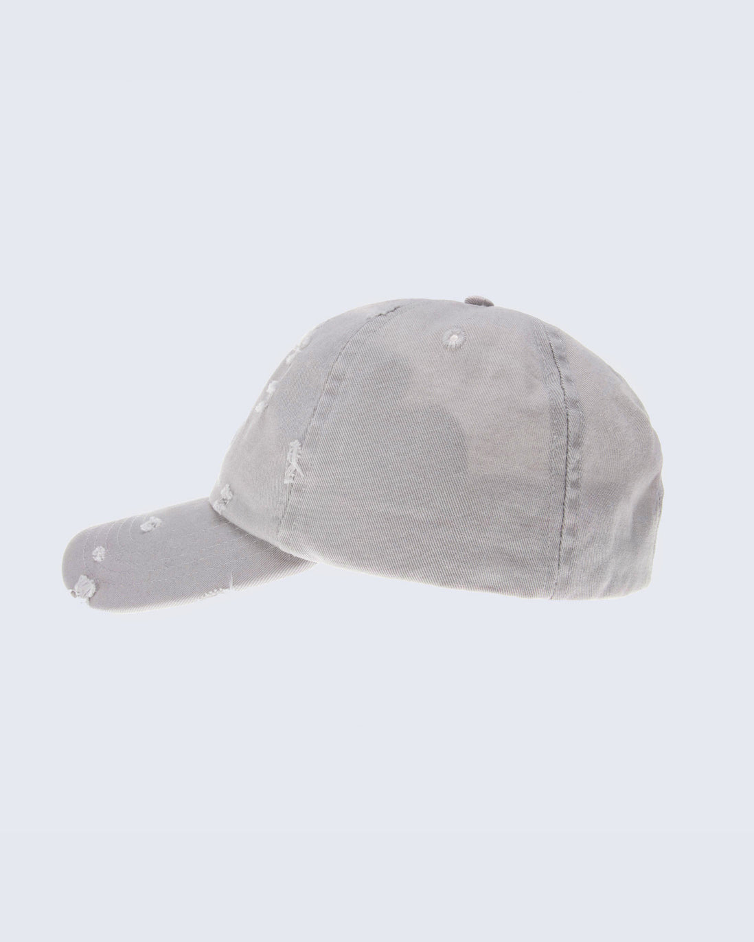 DISTRESSED STRAP BACK- STONE