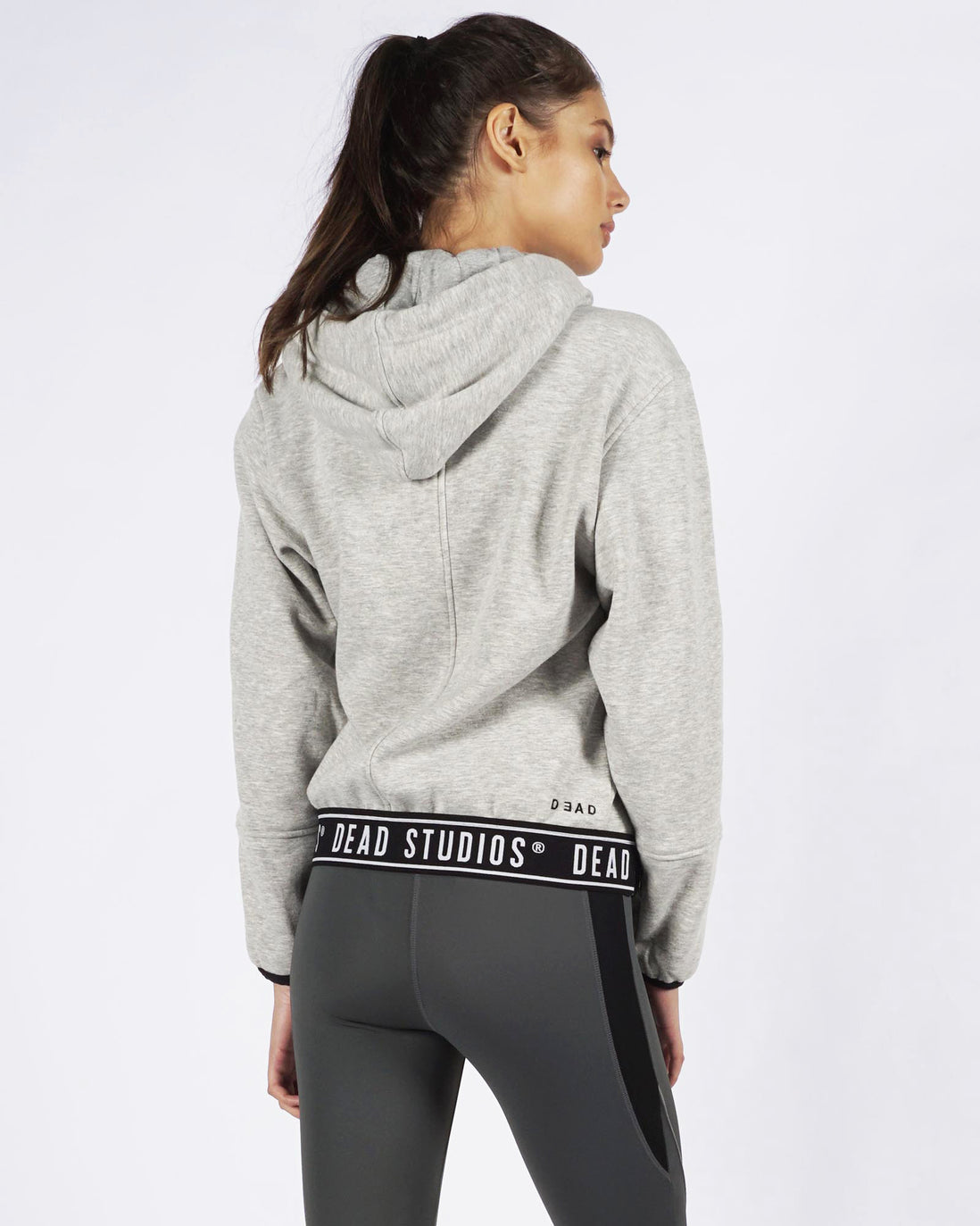 TEAM BAND HOOD - GREY MARLE