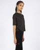 CHLOE POCKET TEE CROP - OLIVE
