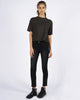 CHLOE POCKET TEE CROP - OLIVE
