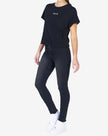 TRASHED VINTAGE TEE - BLACK