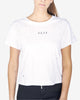 TRASHED VINTAGE TEE -  WHITE