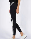 3 COLOUR BLOCK TIGHTS - BLACK/GREY