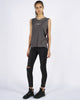 STUDIOS RIBBED MUSCLE - CHARCOAL GREY