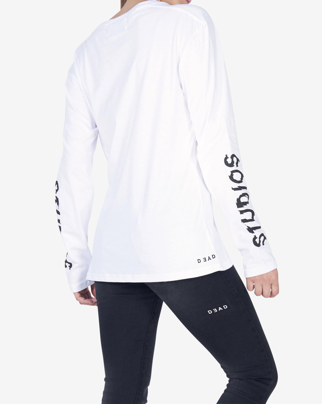 DISTORT MINDS L/S WHITE