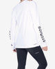 DISTORT MINDS L/S WHITE