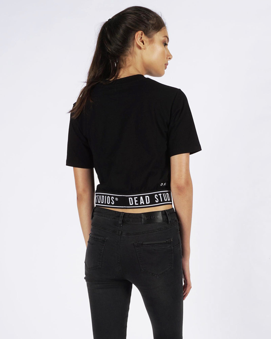 EDDIE BAND TEE - BLACK