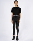 EDDIE BAND TEE - BLACK