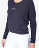 MERCY TAIL SWEATER - NAVY