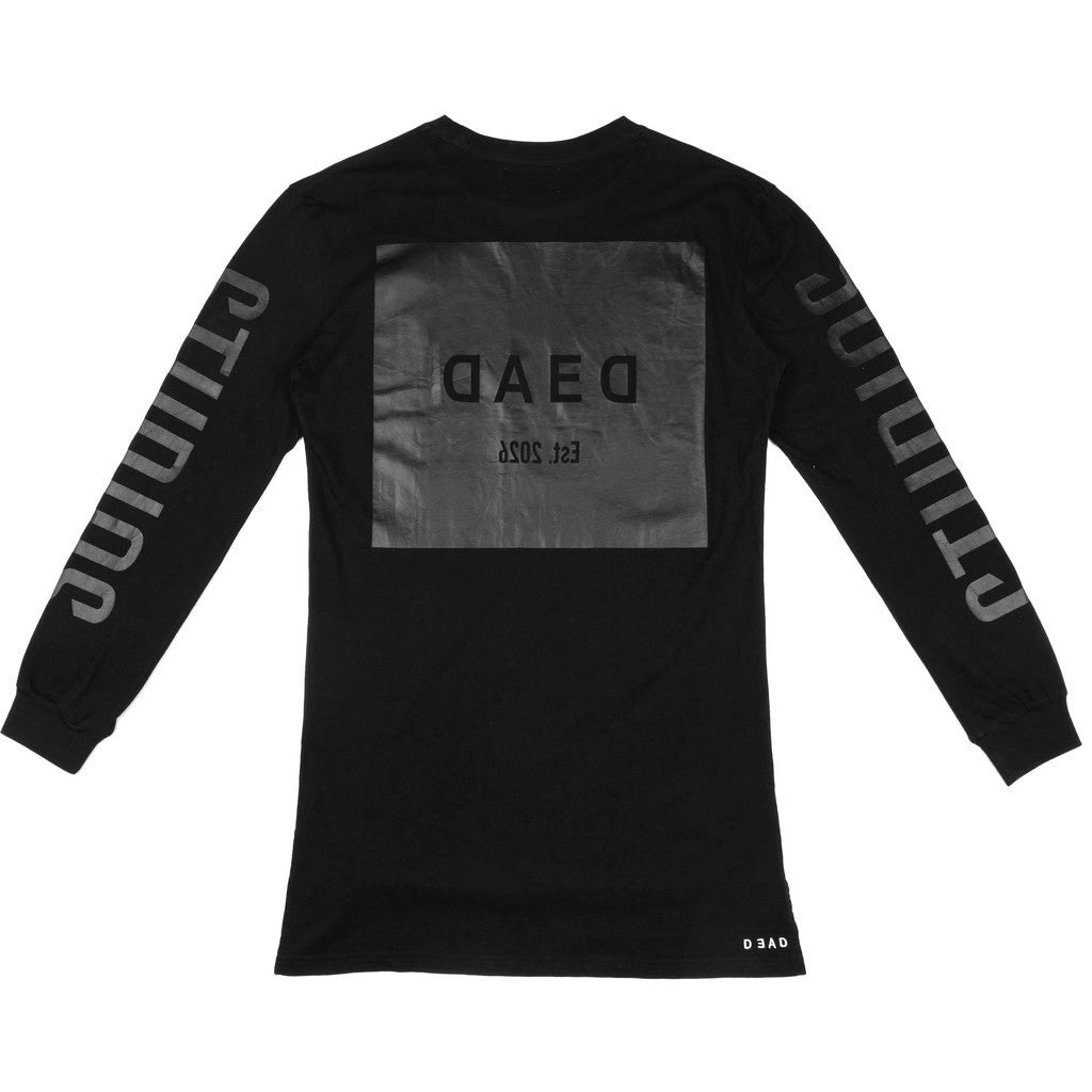 EST 2026 TAIL L/S TEE- BLACK