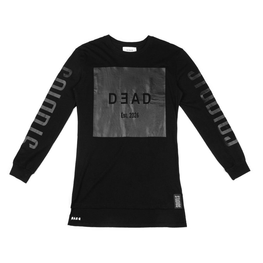 EST 2026 TAIL L/S TEE- BLACK