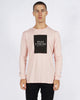 UNKNOWN LONG SLEEVE TEE- ROSE QUARTZ
