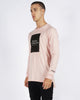 UNKNOWN LONG SLEEVE TEE- ROSE QUARTZ