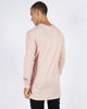 UNKNOWN LONG SLEEVE TEE- ROSE QUARTZ