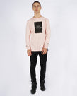 UNKNOWN LONG SLEEVE TEE- ROSE QUARTZ