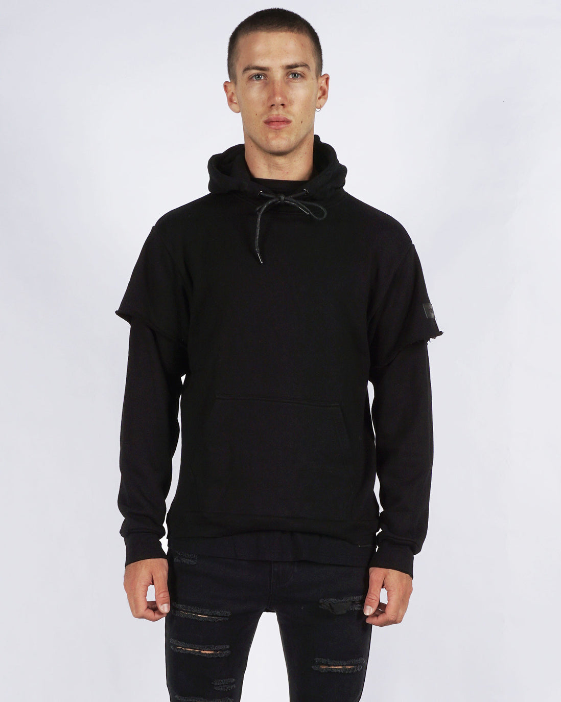 SOHO REPEAT HOOD - BLACK