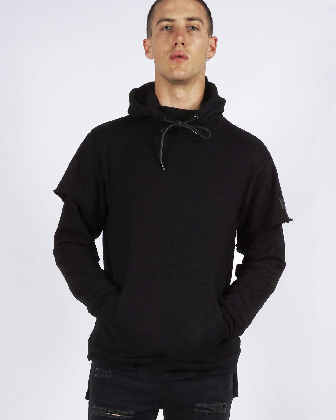 SOHO REPEAT HOOD - BLACK
