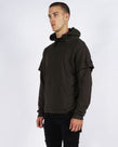 SOHO REPEAT HOOD - OLIVE