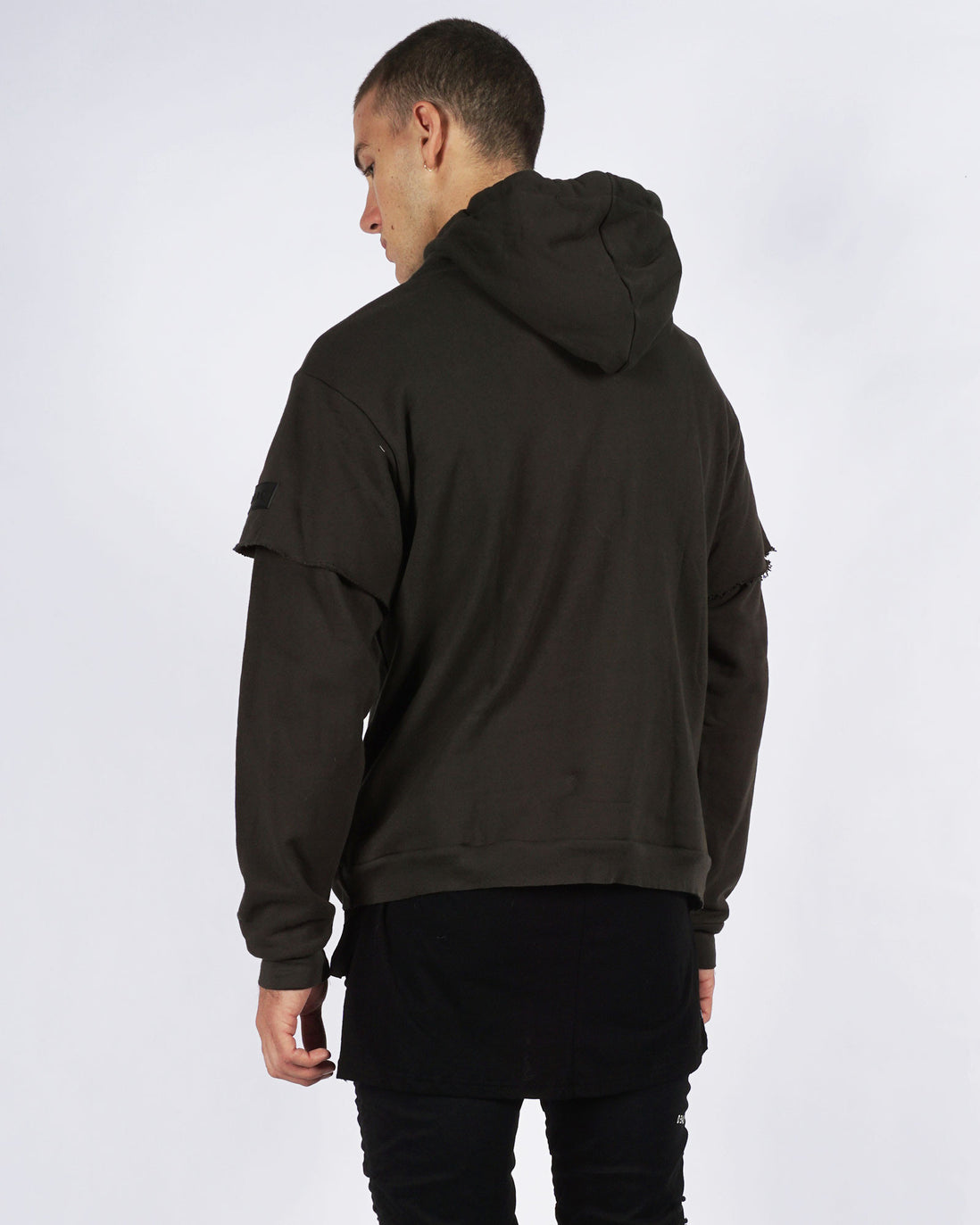 SOHO REPEAT HOOD - OLIVE