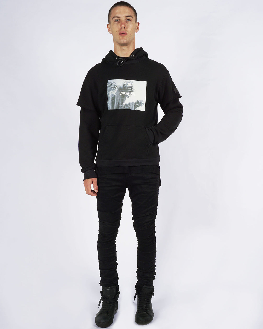PALM SHADOW REPEAT HOOD