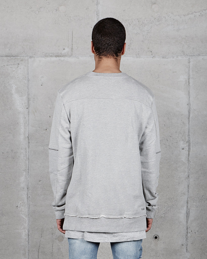 MINIMAL ZIP CREW
