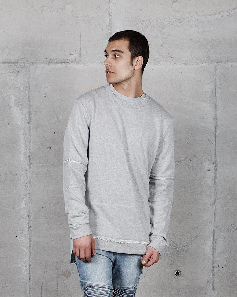 MINIMAL ZIP CREW