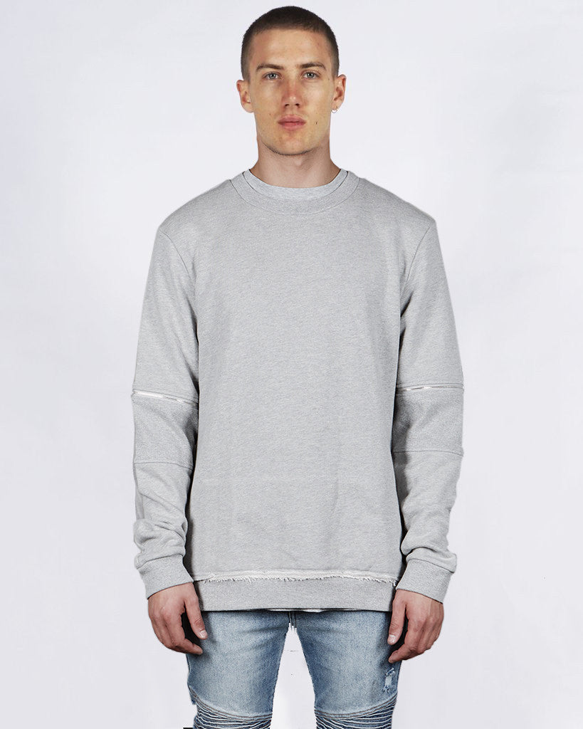 MINIMAL ZIP CREW