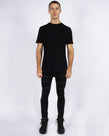 DROPPED TEE - BLACK
