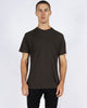 DROPPED TEE - DARK OLIVE