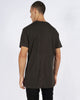 DROPPED TEE - DARK OLIVE