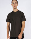 DROPPED TEE - DARK OLIVE